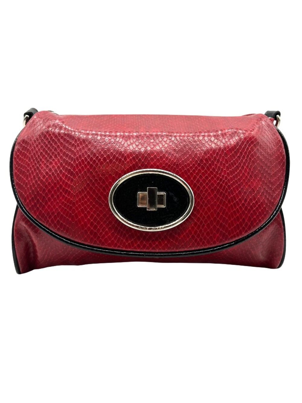 Nine West Red Snake Embossed Purse